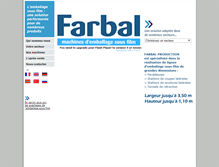 Tablet Screenshot of farbal.com